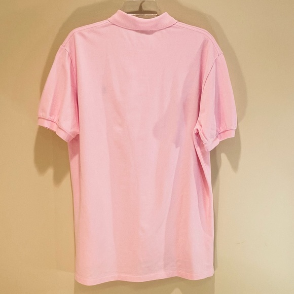 π3xHPπNWOT Polo Ralph Lauren Pink Polo Blue Label Shirt L - Picture 9 of 11